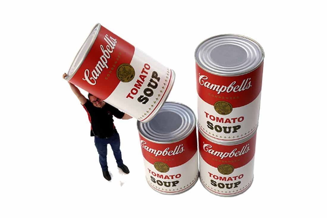 Novelty Branded Cans